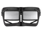 Kokon To Zai Sunglasses Shield Mask Matte Black and Silver