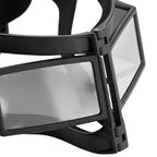 Kokon To Zai Sunglasses Shield Mask Matte Black and Silver
