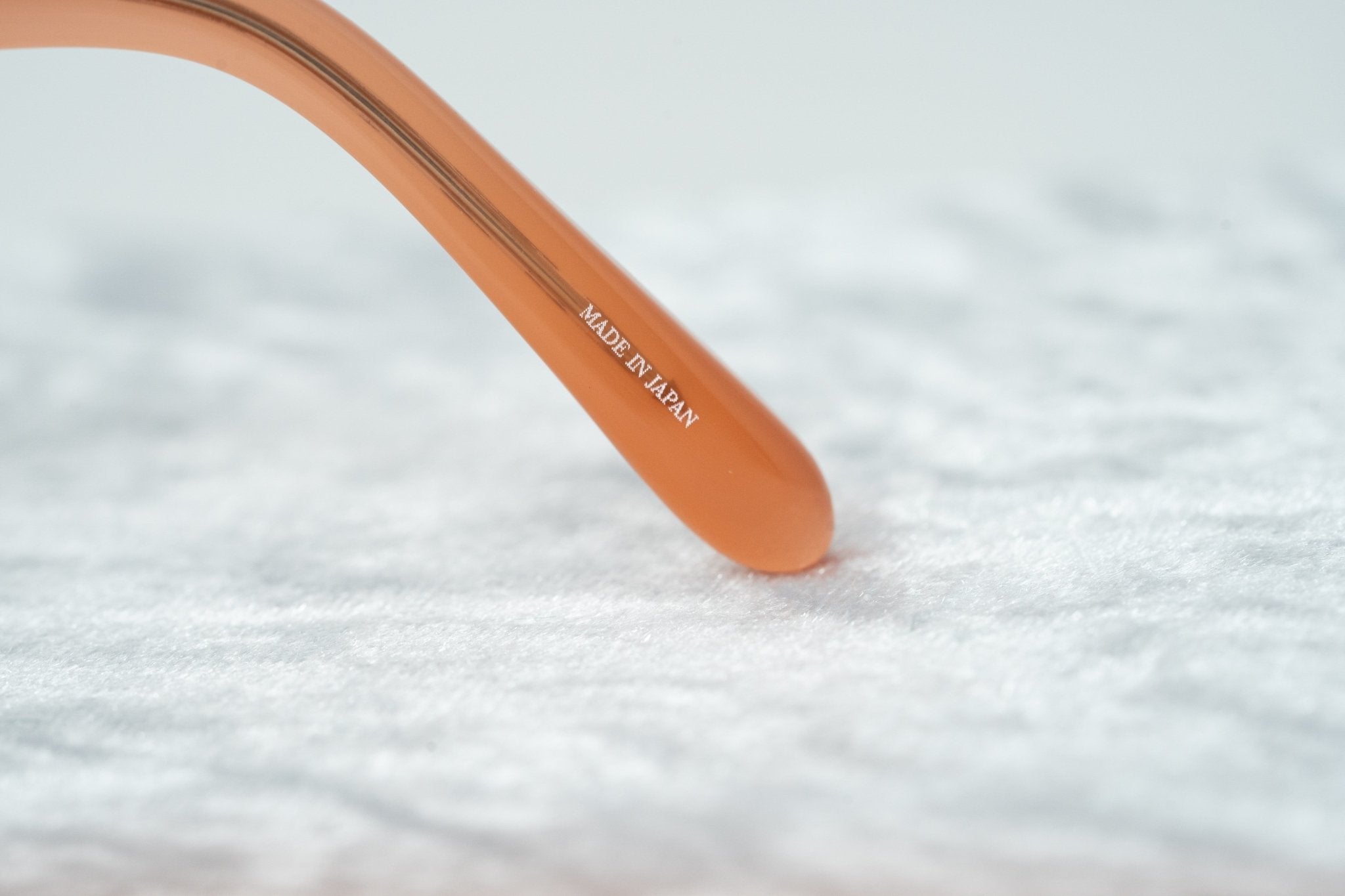 Kokon To Zai Sunglasses Special Beige Orange and Dark Grey