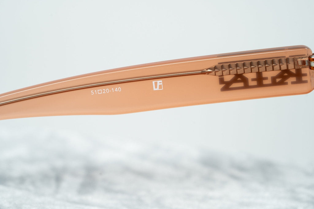 Kokon To Zai Sunglasses Special Beige Orange and Dark Grey