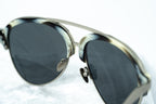 Kris Van Assche Men's Sunglasses Silver and Blue