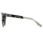 Kris Van Assche Sunglasses D-Frame Black Tortoise and Blue Lenses
