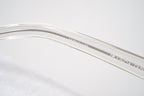 Kris Van Assche Sunglasses D-Frame Iridescent Silver and Purple