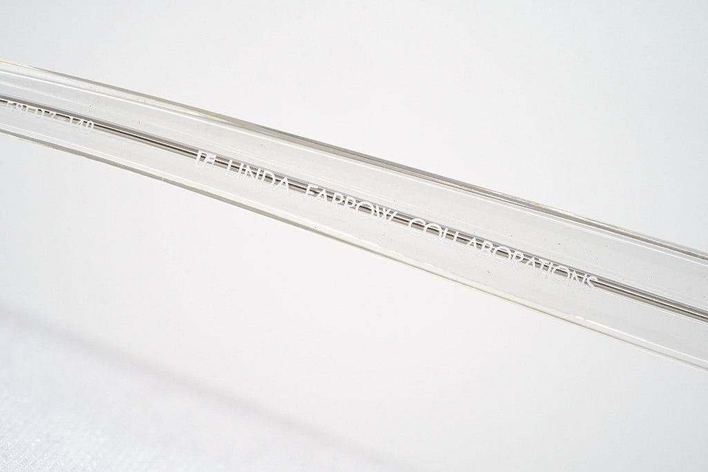 Kris Van Assche Sunglasses D-Frame Iridescent Silver and Purple