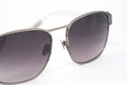 Kris Van Assche Sunglasses D-Frame Iridescent Silver and Purple