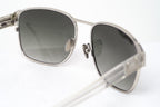 Kris Van Assche Sunglasses D-Frame Silver and Grey