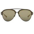 Kris Van Assche Sunglasses Grey and Gold