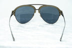 Kris Van Assche Sunglasses Grey and Gold