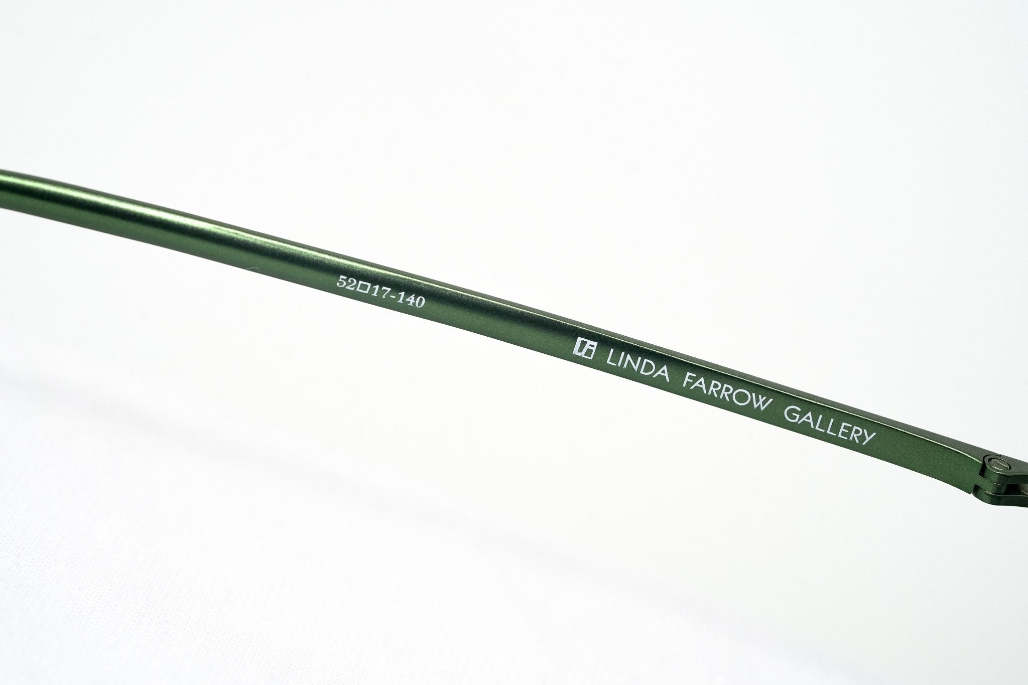 Kris Van Assche Sunglasses Round Green and Gunmetal Grey