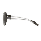 Kris Van Assche Sunglasses Rectangular Brown and Grey