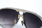 Kris Van Assche Sunglasses Silver and Purple