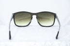 Kris Van Assche Sunglasses D-Frame Matte Brown and Green