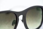 Kris Van Assche Sunglasses D-Frame Matte Brown and Green
