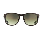 Kris Van Assche Sunglasses D-Frame Matte Brown and Green
