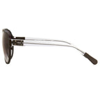 Kris Van Assche Sunglasses Dark Purple Brown and Grey