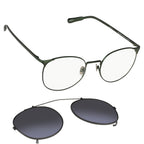 Kris Van Assche Sunglasses Round Green and Flash