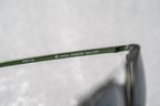 Kris Van Assche Sunglasses Round Green and Flash