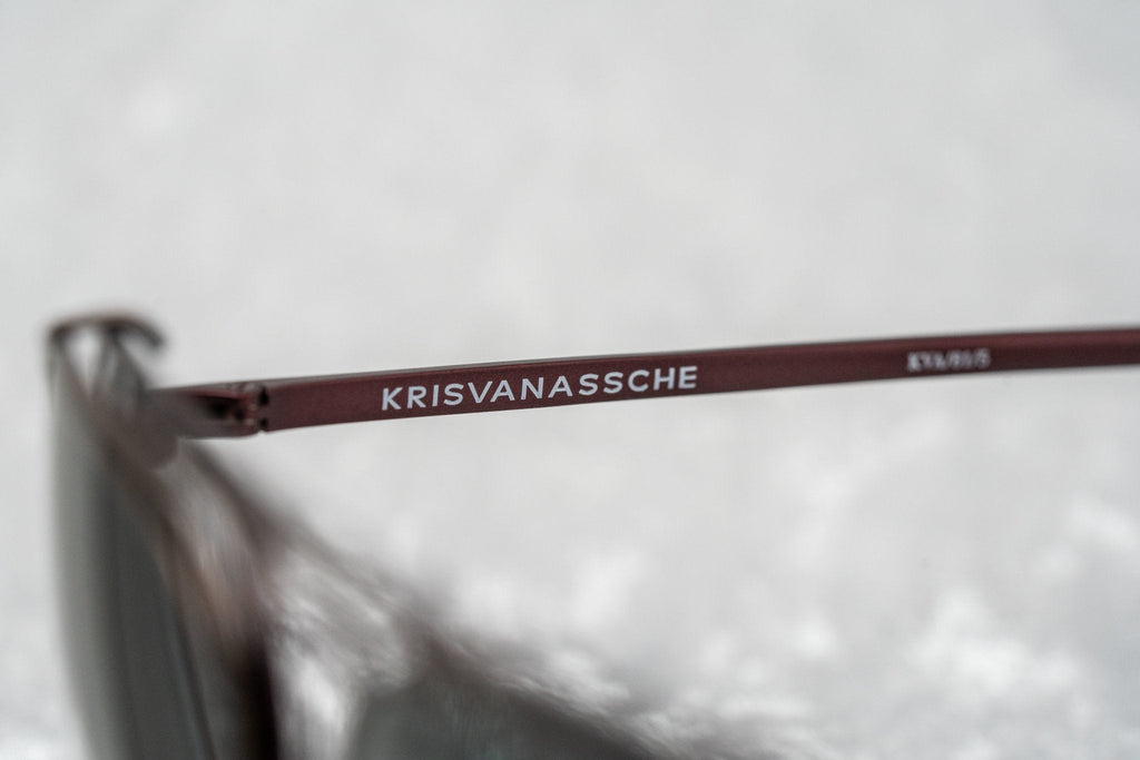 Kris Van Assche Sunglasses Red and Green