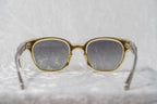 Kris Van Assche Sunglasses Oval Translucent Yellow and Grey