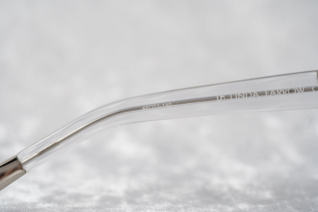 Kris Van Assche Sunglasses Oval Translucent Yellow and Grey