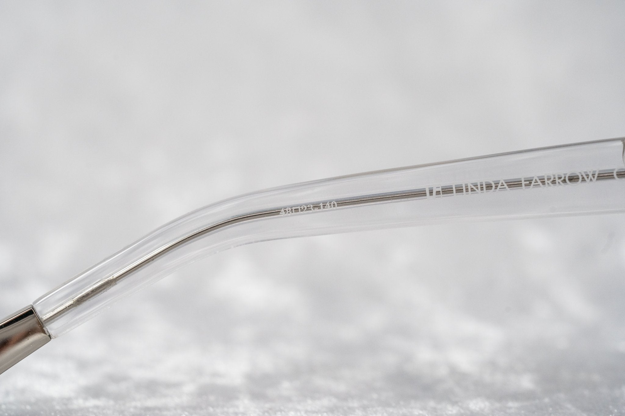 Kris Van Assche Sunglasses Oval Translucent Yellow and Grey