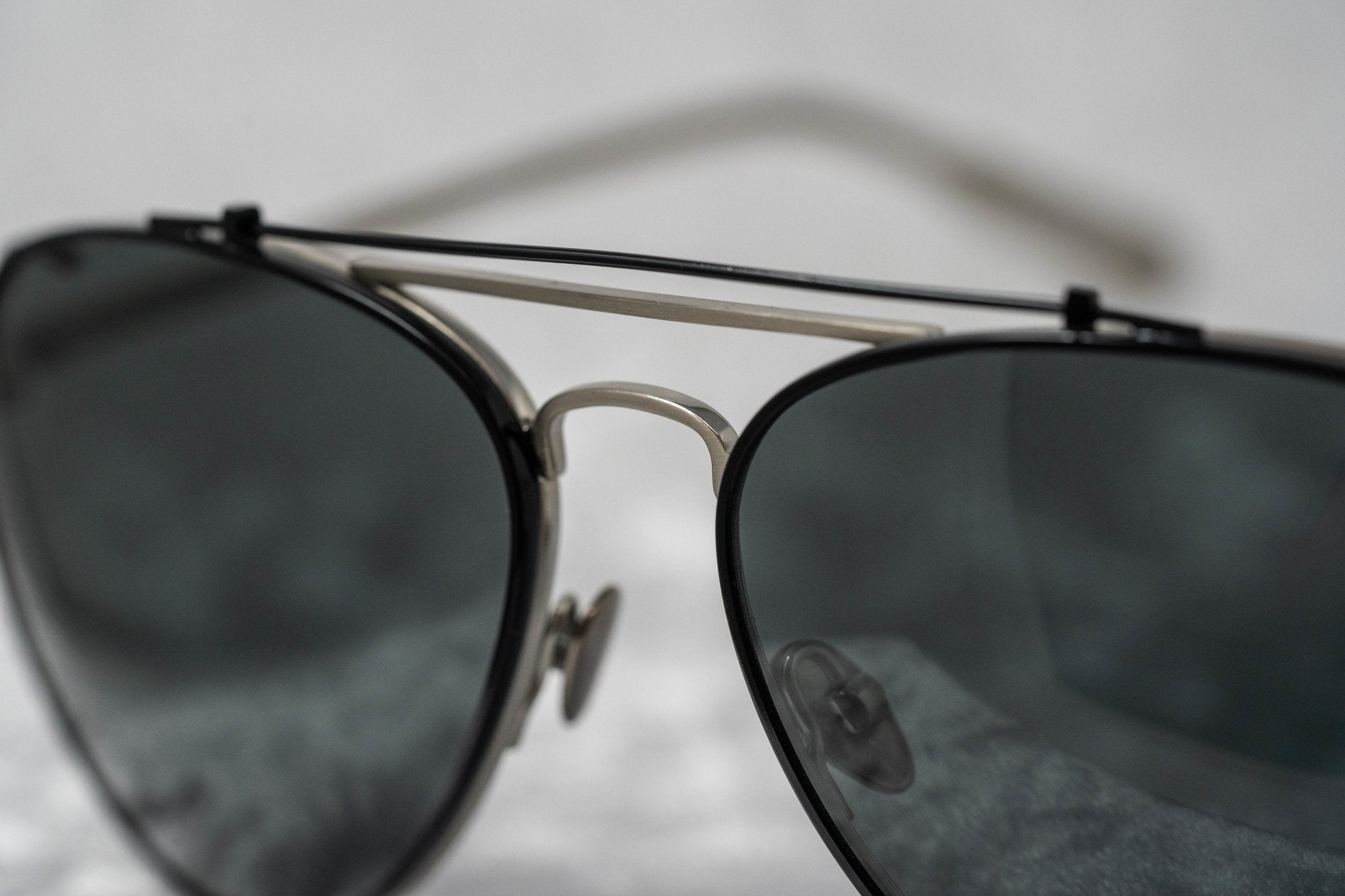 Kris Van Assche Sunglasses Shiny Black and Grey