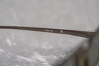 Kris Van Assche Sunglasses Khaki and Gold