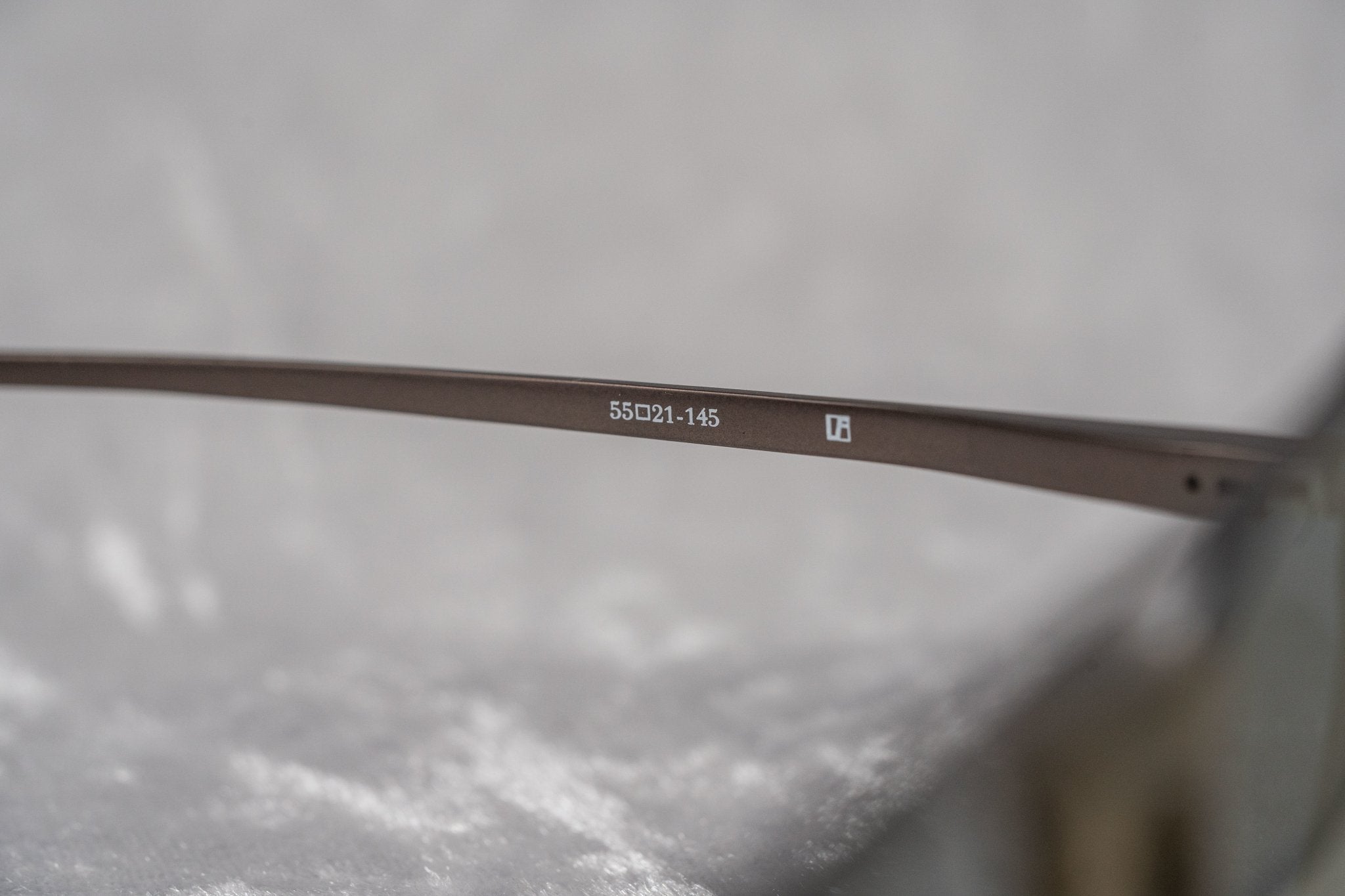 Kris Van Assche Sunglasses Khaki and Gold