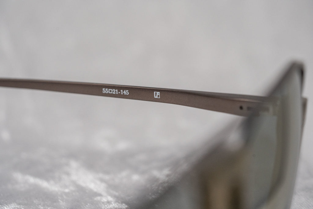 Kris Van Assche Sunglasses Khaki and Gold