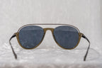 Kris Van Assche Sunglasses Khaki and Gold