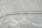 Kris Van Assche Sunglasses Double Bridge Round Yellow and Grey
