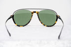 Kris Van Assche Sunglasses Black Tortoise Shell and Green