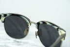 Kris Van Assche Sunglasses D-Frame Brown and Blue