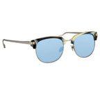 Kris Van Assche Sunglasses D-Frame Brown and Blue
