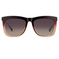 Kris Van Assche Sunglasses D-Frame Burgundy and Brown