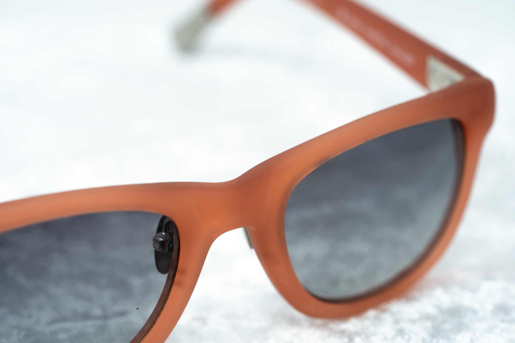 Kris Van Assche Sunglasses D-frame Orange and Grey