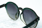 Kris Van Assche Men's Sunglasses Round Green and Grey