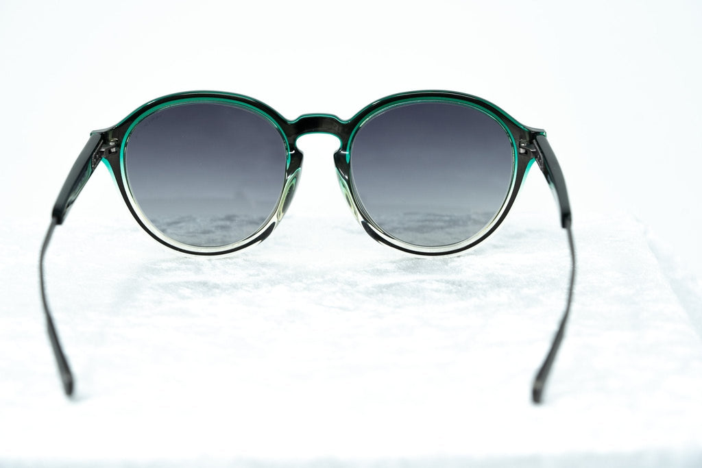 Kris Van Assche Men's Sunglasses Round Green and Grey