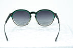 Kris Van Assche Men's Sunglasses Round Green and Grey
