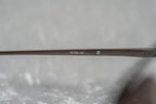 Kris Van Assche Sunglasses Double Bridge Round Apricot and Brown