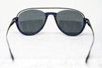 Kris Van Assche Sunglasses Navy Shiny Black and Blue