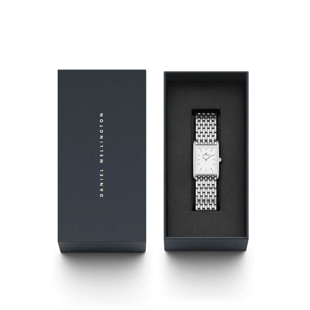 Daniel Wellington Bound 9-Link Silver Ladies Watch