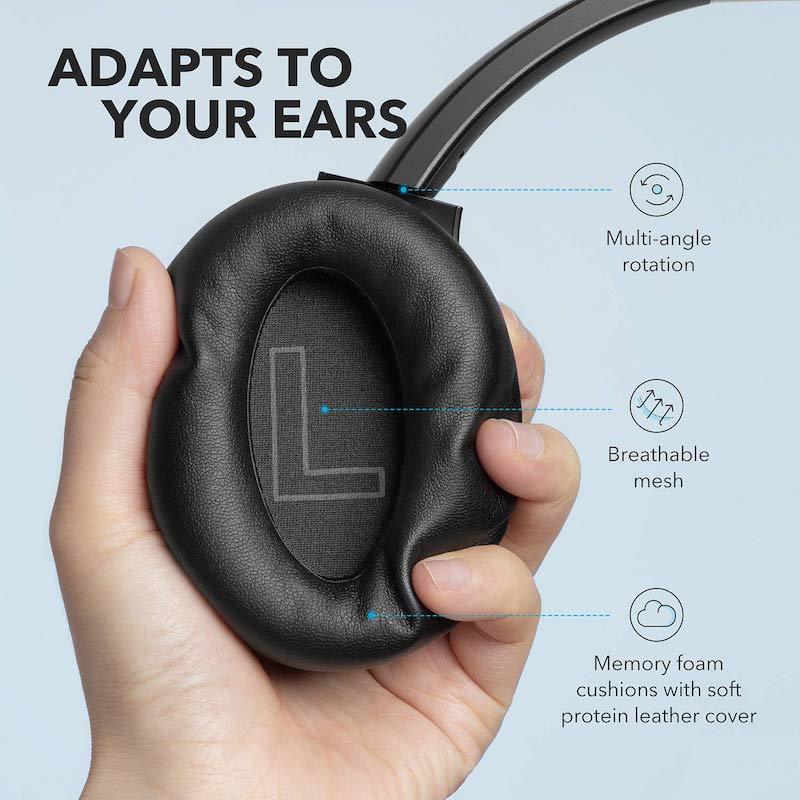 soundcore Life Q20 | Over-Ear Headphones with Hybrid ANC