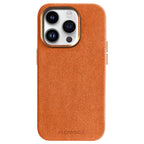 Limited Edition - iPhone 13 Pro Max - Alcantara Case - Orange