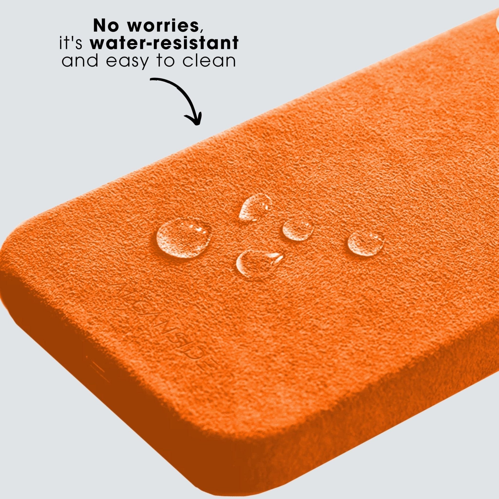 Limited Edition - iPhone X & XS - Alcantara Case - Orange