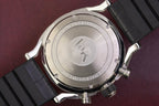L&Jr Men's Watch Chronograph Day and Date Black