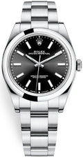 Rolex Oyster Perpetual 39  - Black Index Dial - Oyster Bracelet - 114300