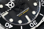 M2Z Men's Watch Diver 200 Black
