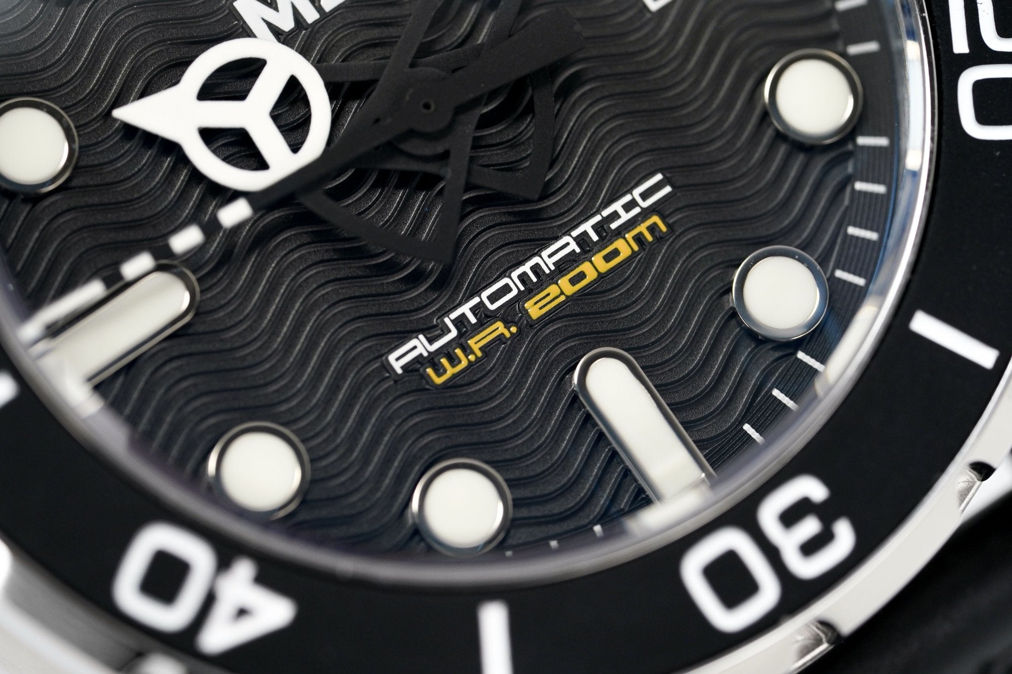 M2Z Men's Watch Diver 200 Black