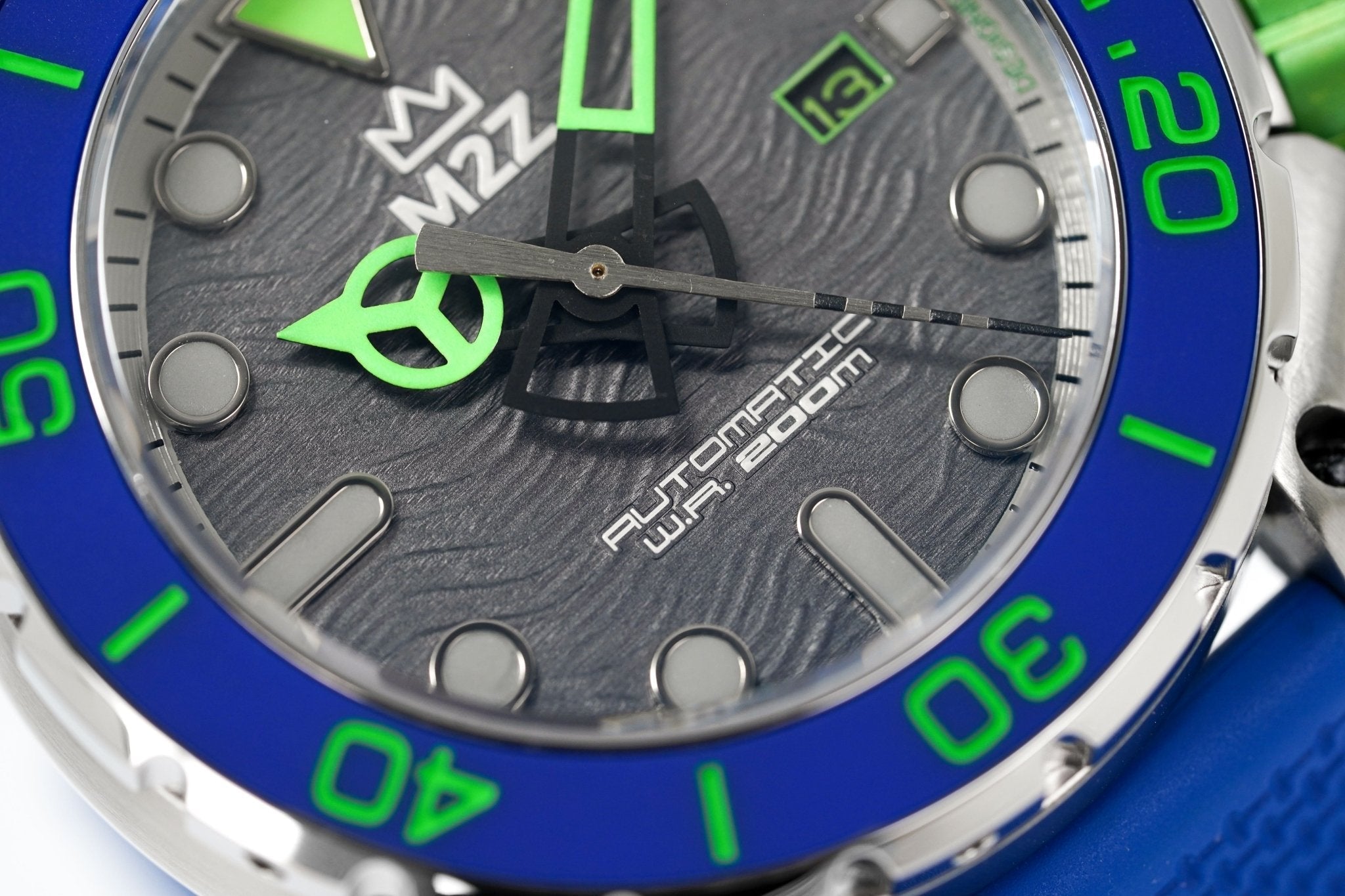 M2Z Men's Watch Diver 200 Blue